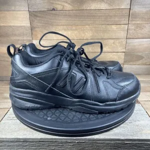 New Balance Mens Size 8.5 2E Wide Comfort Feature Black Safety Shoes MX608AB5