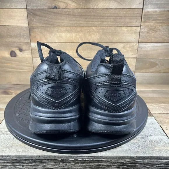 New Balance Mens Size 8.5 2E Wide Comfort Feature Black Safety Shoes MX608AB5