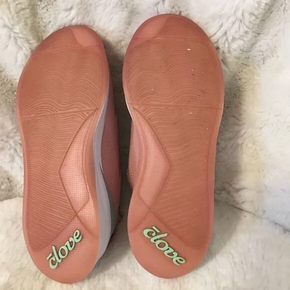 NEW Clove Pink Up Breast Cancer Awareness ComfortvNursing Sneakers Shoes 7.5