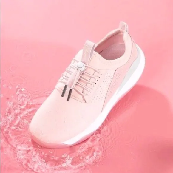 NEW Clove Pink Up Breast Cancer Awareness ComfortvNursing Sneakers Shoes 7.5