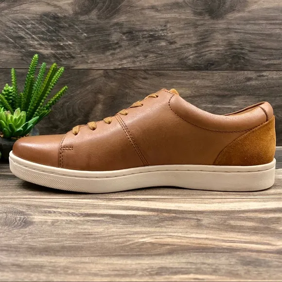 NIB Clarks Kitna Vibe Casual Comfort Sneakers Tan