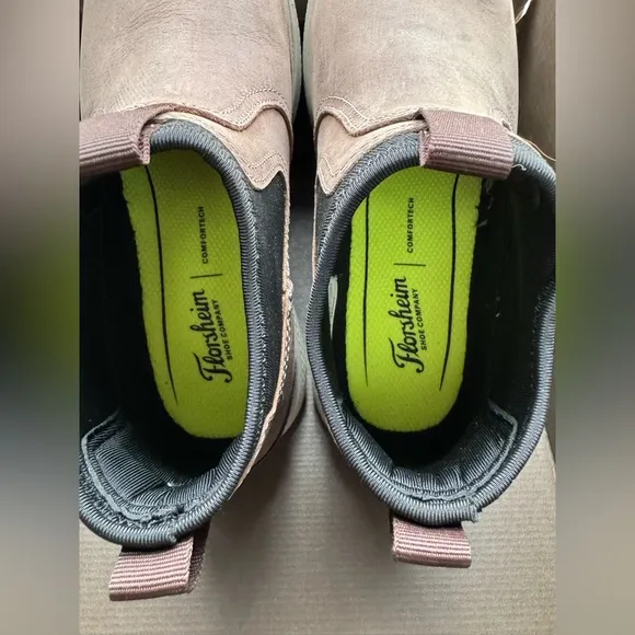 NIB Florsheim Kids Brown Leather Great Lakes Boots New in box size 4.5
