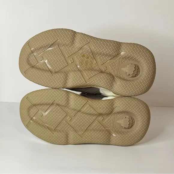 NIB! KURT GEIGER Embellished London Knit Round Toe Wedge Slip-On Sneakers-6