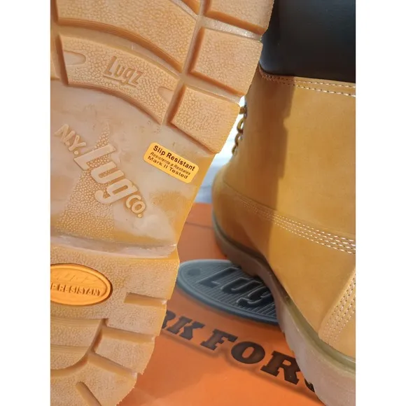 NIB-LUGZ Drifter 6 Inch Steel Toe Electrical Hazard Work Boot MDRIF6STWK- Sz 13W