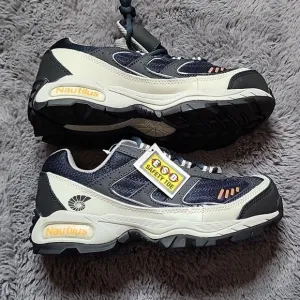 NIB Nautilus Safety Footwear Men's 8W Style N1326 W Blue and Black