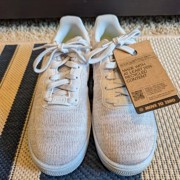 NIB Nike Air Force 1 Crater Flyknit Low Sneakers 6Y