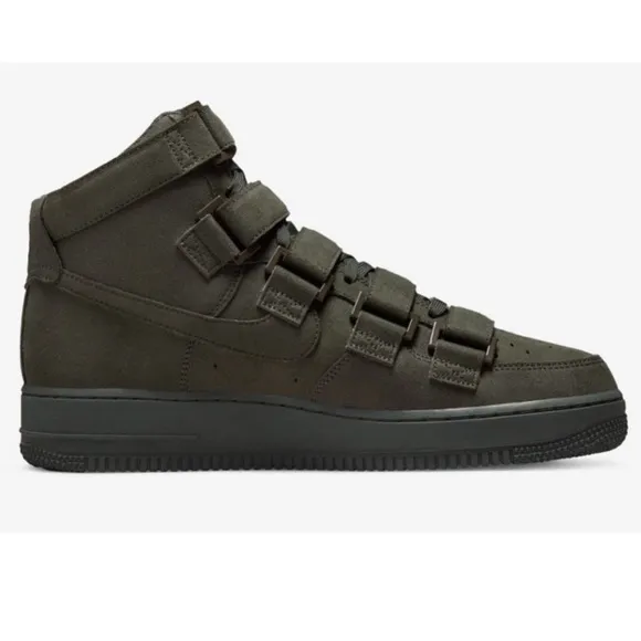 NIB Nike Air Force 1 High 07 x Billie Eilish Sequoia High-Top Sneakers  Straps