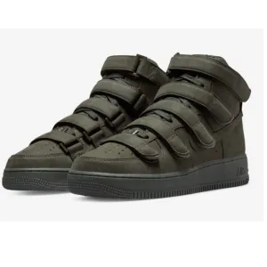 NIB Nike Air Force 1 High 07 x Billie Eilish Sequoia High-Top Sneakers  Straps