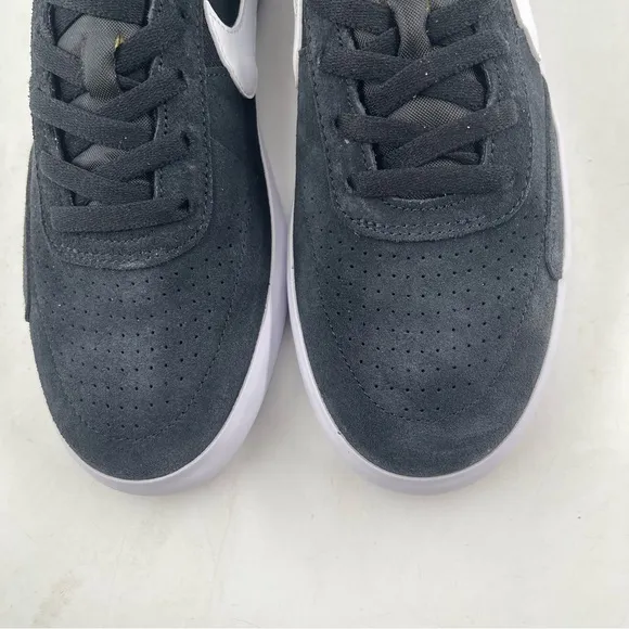 NIB 👞 Nike Men's SB Heritage Vulc Black Skateboarding Shoes Sneakers - Size 10
