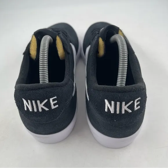 NIB 👞 Nike Men's SB Heritage Vulc Black Skateboarding Shoes Sneakers - Size 10