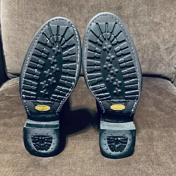Nice Pair DAN POST Roper Boots w/Vibram soles 8.5