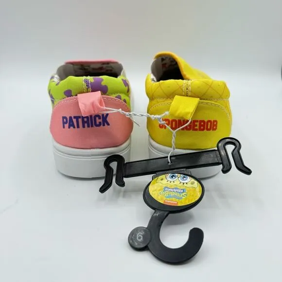 Nickelodeon SpongeBob SquarePants Patrik Slip-On Sneakers Men’s Size 9