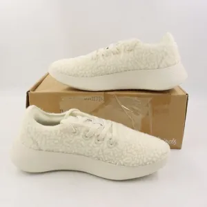 NIDB Allbirds Women's Wool Runner Go - Fluff Sneakers in Natural White US 7.5