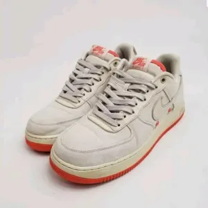 Nike Air Force 1 '07 AF1 Low Desert Sand Orange Sneakers. Men's Size 10.5