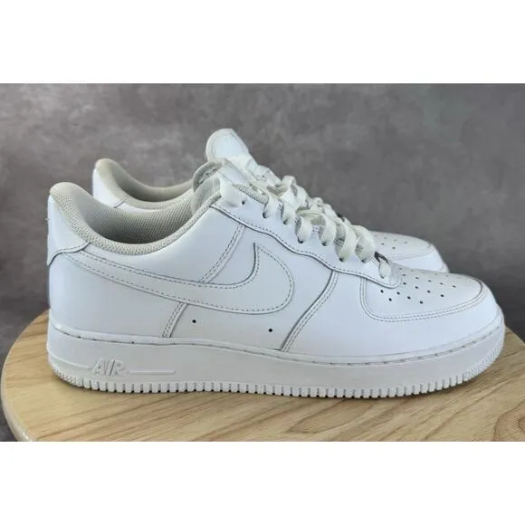 Nike Air Force 1 '07 Low Mens White Shoes Sneakers CW2288-111 Af1 Size 11.5