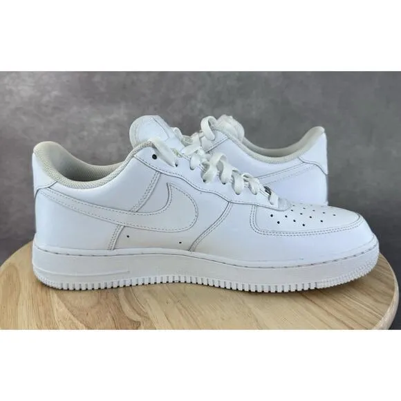Nike Air Force 1 '07 Low Mens White Shoes Sneakers CW2288-111 Af1 Size 11.5