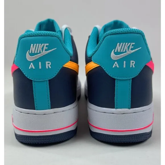 Nike Air Force 1 '07 Mens 9.5 / Womens 11 Shoes Sneakers 90s Neon HF4849-100