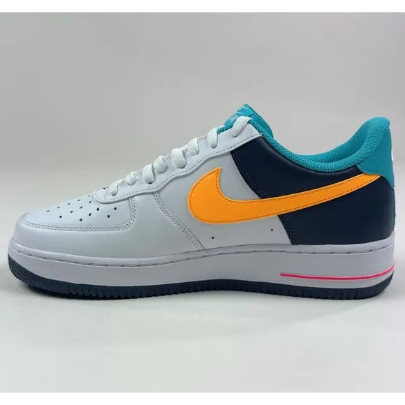 Nike Air Force 1 '07 Mens 9.5 / Womens 11 Shoes Sneakers 90s Neon HF4849-100
