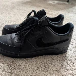 Nike Air Force 1 AF1 Low Triple Black sz 15 Mens Sneakers
