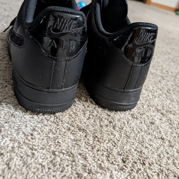 Nike Air Force 1 AF1 Low Triple Black sz 15 Mens Sneakers