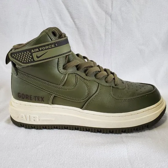 Nike Air Force 1 Gore-Tex Boot Medium Olive Men's Size 7 / Women's 8.5 US