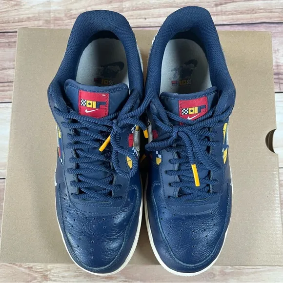Nike Air Force 1 Low Nautical Redux - AR5394-400 Sneakers /‎ Shoes - Mens Size 8
