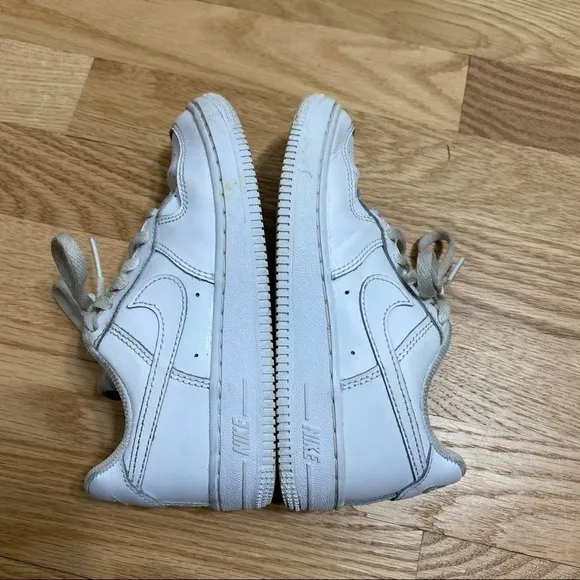 Nike Air Force 1 Low Top Sneakers Shoes Sz 12C Kids White