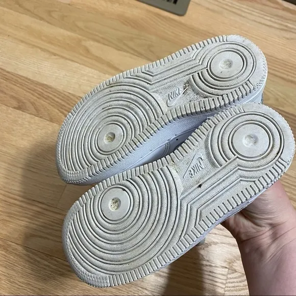 Nike Air Force 1 Low Top Sneakers Shoes Sz 12C Kids White