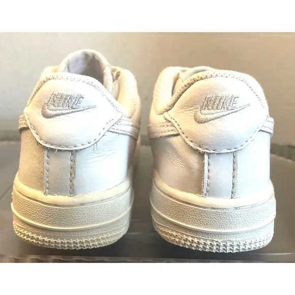 Nike Air Force 1 Low Triple White AF1 Sneakers DH2920-111 Youth Size 13.5