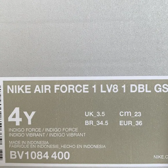 NIKE AIR FORCE 1 LV8 1 DBL WMNS