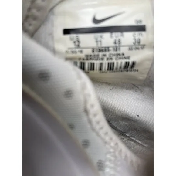 Nike Air Huarache Mens White Beige Slip on Sneakers Shoes SIze 12 SKU 6822