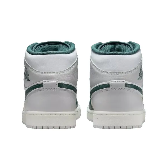 Nike Air Jordan 1 Mid SE Shoes White Oxidized Green Sail FQ7720-103 Men's NEW