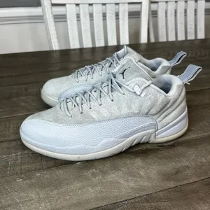 Nike Air Jordan 12 Low Wolf Grey Sneakers Sz 8.5
