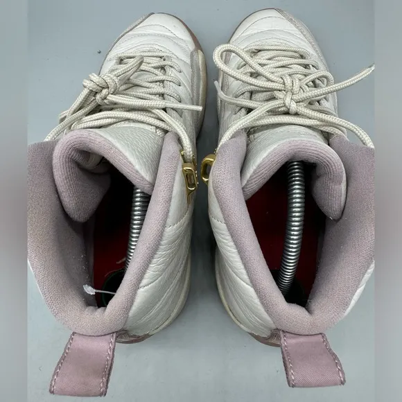 Nike Air Jordan 12 Retro GG Plum Fog 845028-025 Pink Shoes Kids 6.5 / Women 8
