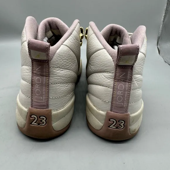 Nike Air Jordan 12 Retro GG Plum Fog 845028-025 Pink Shoes Kids 6.5 / Women 8