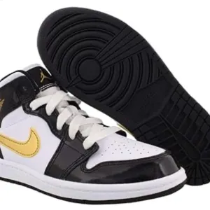 Nike Air Jordan Black and Gray Sneakers