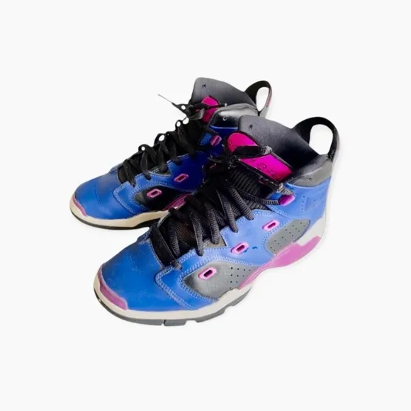 🏈Nike Air Jordan🏈 PS Hyper Royal Basketball Shoes Sz Youth 7 Great Condition