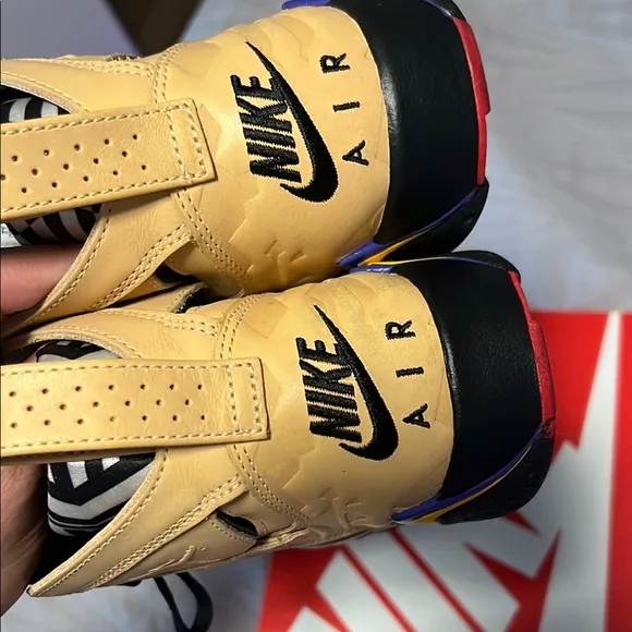 Nike Air Jordan Sneakers in Tan and Black