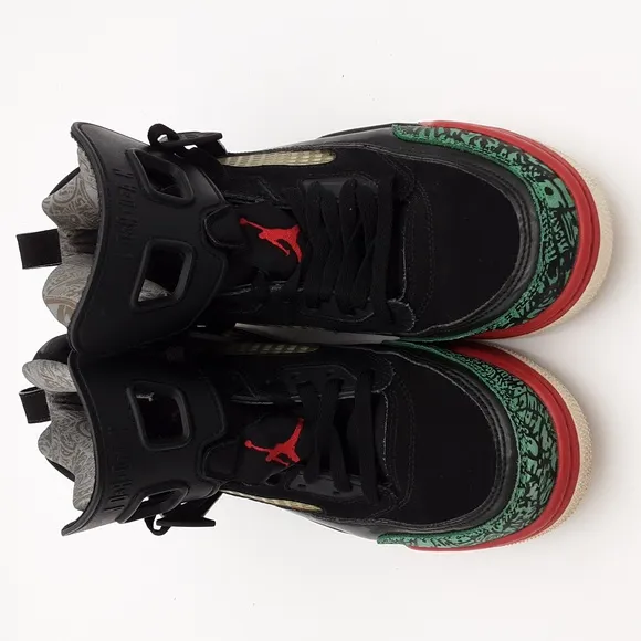 Nike Air Jordan Spizike 2017 sneakers Men 11 Black and Red High-Top Y2K  Casual