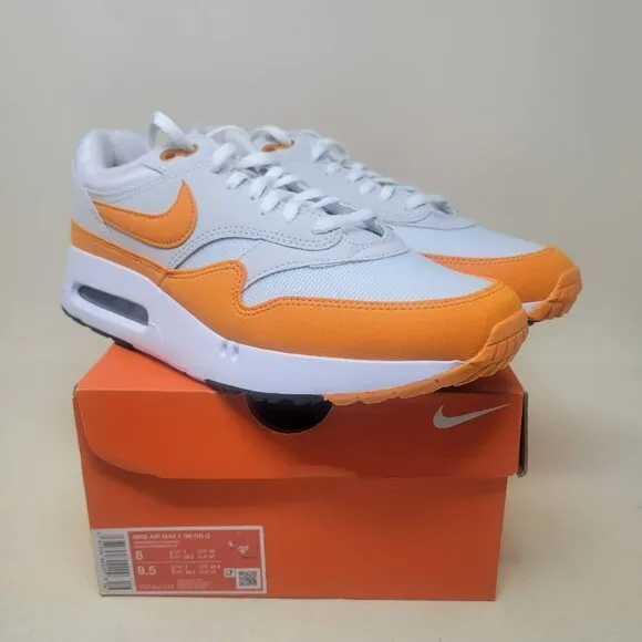 Nike Air Max 1 '86 OG Bright Ceramic White Golf Shoes DV1403-118 Men's Size 8