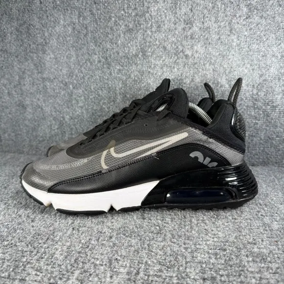 Nike Air Max 2090 Mens 10.5 Shoes Black Gray Anthracite Athletic Sneakers