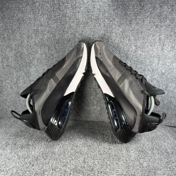 Nike Air Max 2090 Mens 10.5 Shoes Black Gray Anthracite Athletic Sneakers