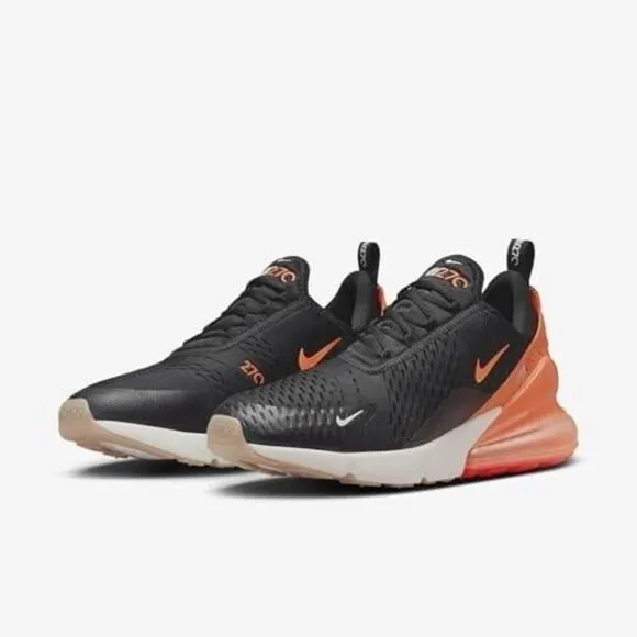 Nike Air Max 270 AH8050-030 Sneakers Men's Black Athletic Running Shoes TF2343