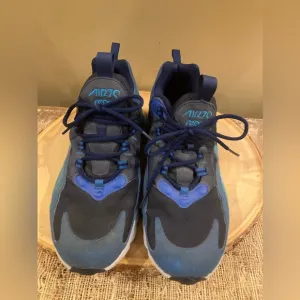 Nike Air Max 270 React GS Shoes Blue Kids Youth 7Y Womens 8.5 - 9 BQ0103-400