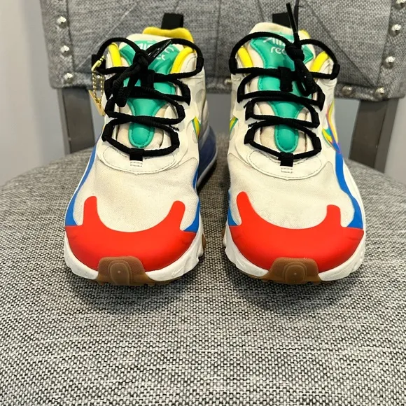 Nike Air Max 270 Women’s React 'Legend of Her' Colorful Running Shoe, Size 7