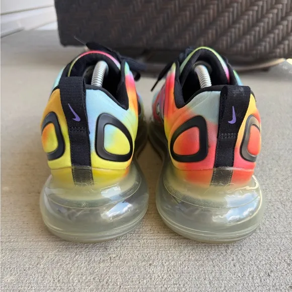 Nike Air Max 720 Tie Dye Sneakers Shoes CK0845-900 US Men’s Size 10.5