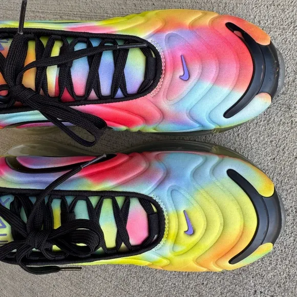 Nike Air Max 720 Tie Dye Sneakers Shoes CK0845-900 US Men’s Size 10.5