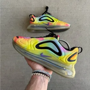Nike Air Max 720 Tie Dye Sneakers Shoes CK0845-900 US Men’s Size 10.5