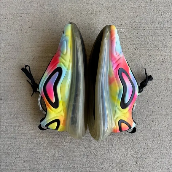 Nike Air Max 720 Tie Dye Sneakers Shoes CK0845-900 US Men’s Size 10.5