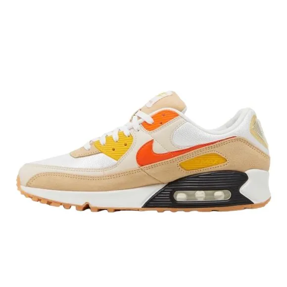 Nike Air Max 90 'Frank Rudy' Mens Running Shoes Size 8 White/Orange FB4315 100